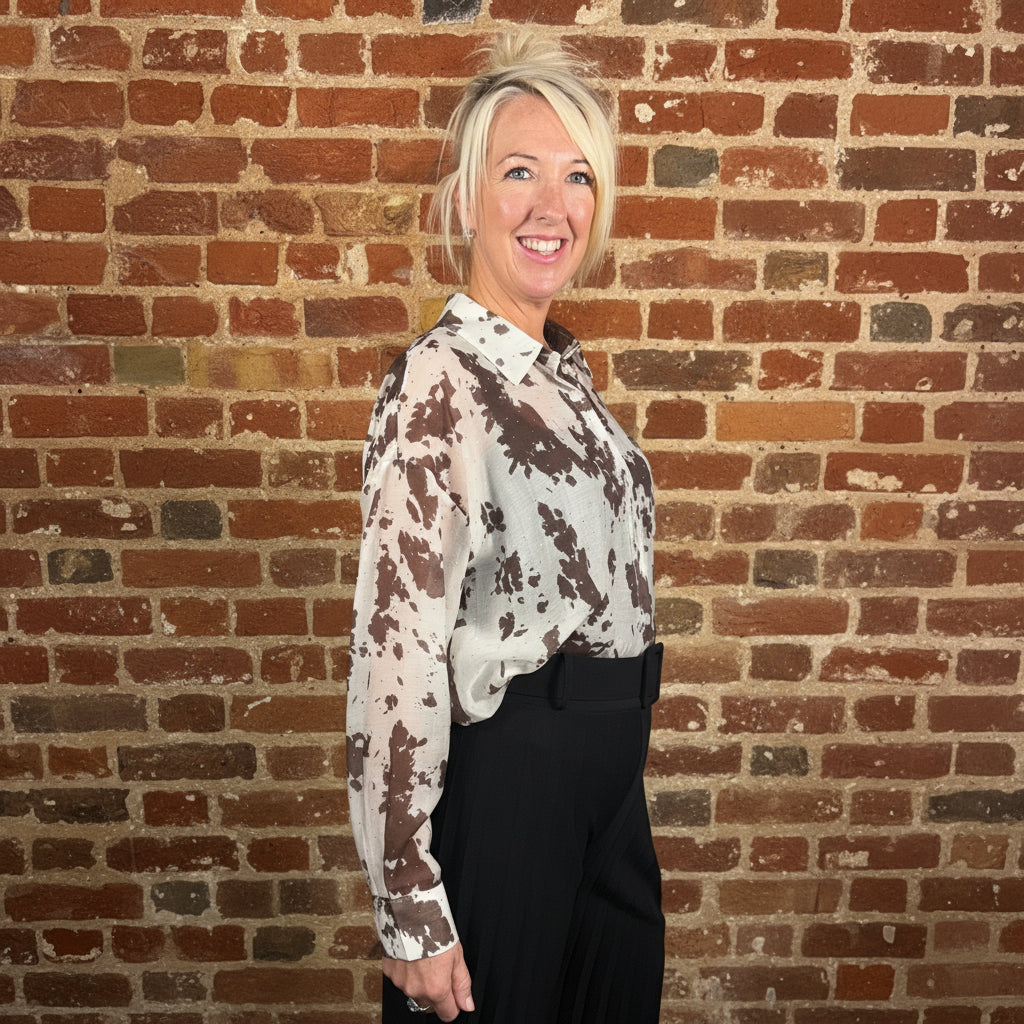 Bonnie All Over Cow Print