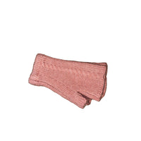 Ellie Cashmere Fingerless Gloves - DUSKY PINK