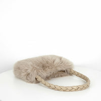 Esme Fluffy Beige Bag