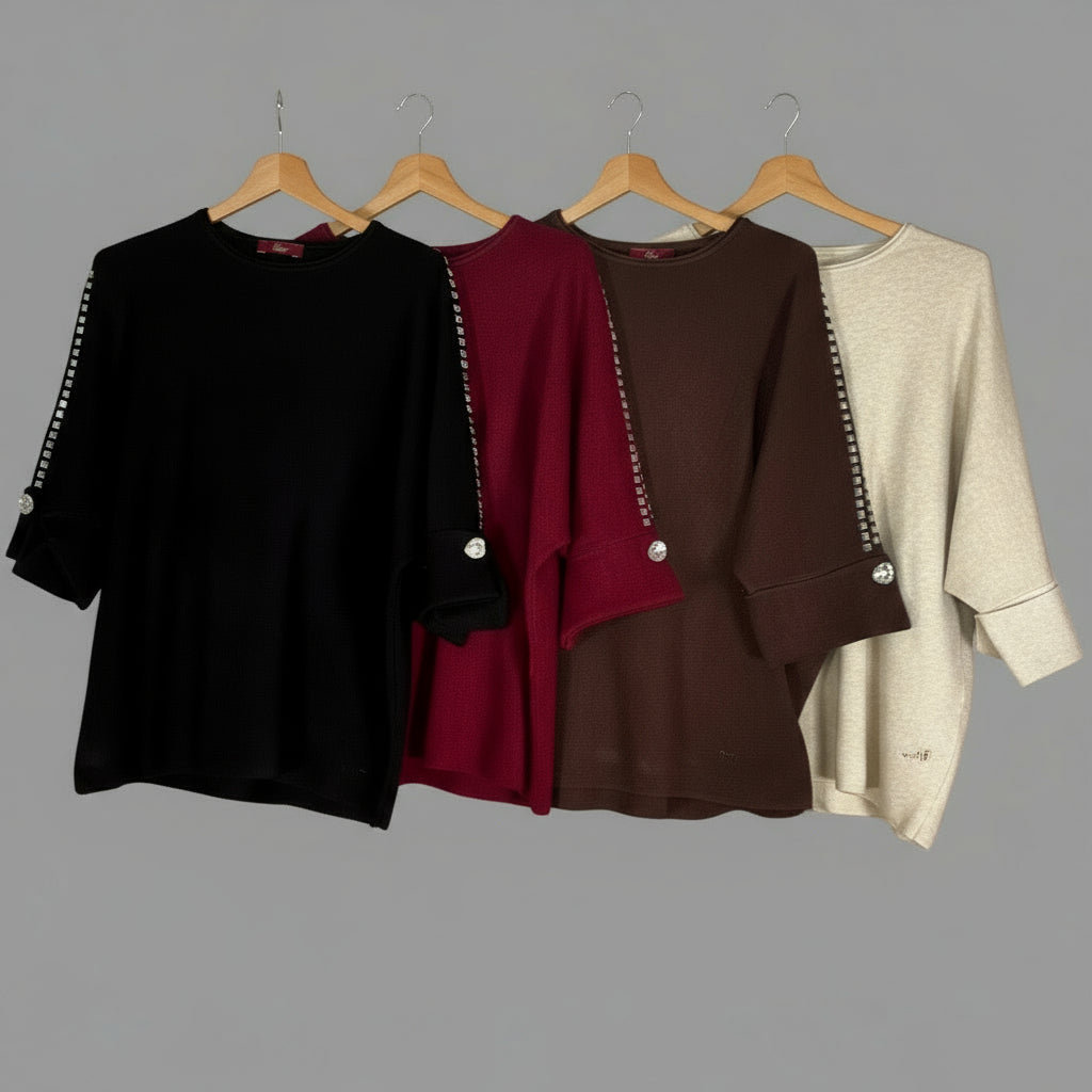 Ivy Jumper With Heart Jewels