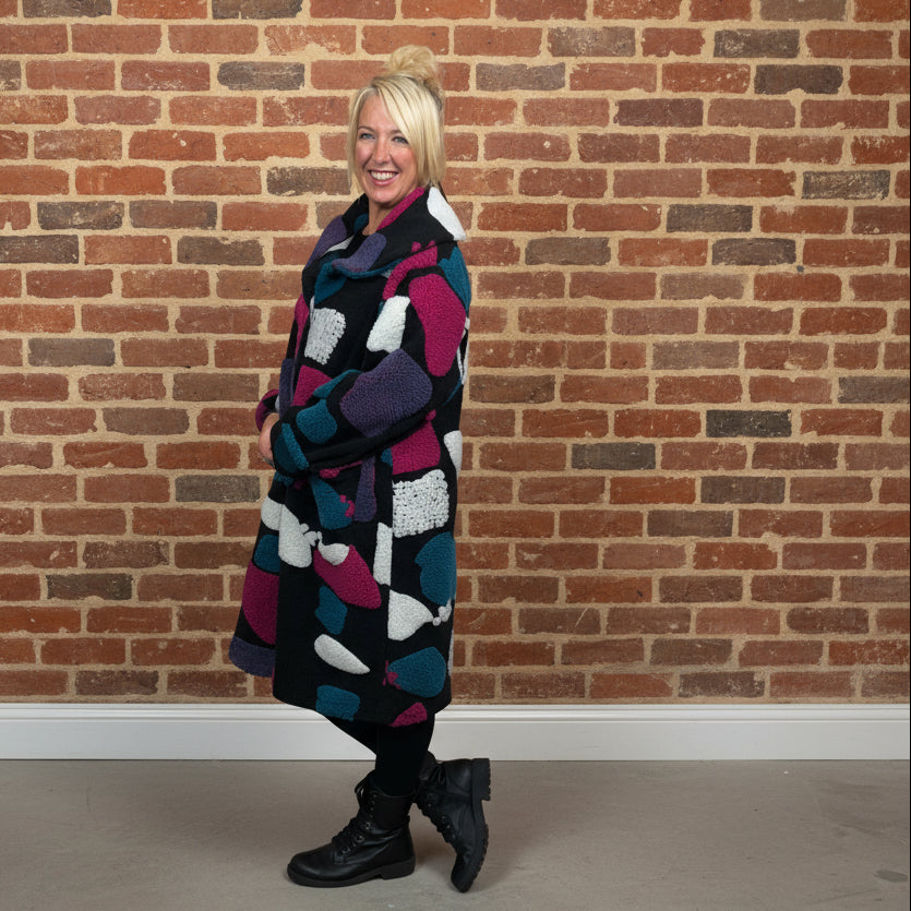 Zara Chunky Boucle Coat