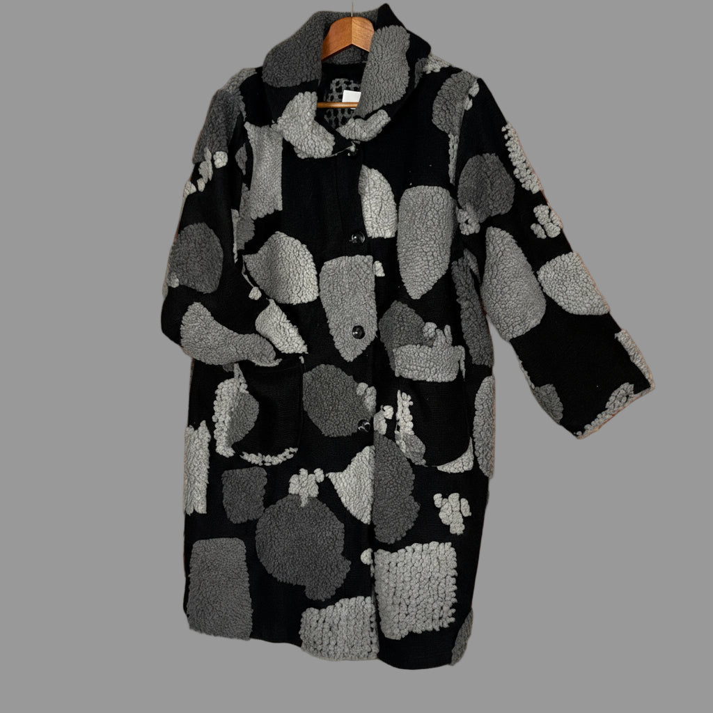 Zara Chunky Boucle Coat