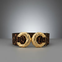 Betsie Elasticated Belt Animal