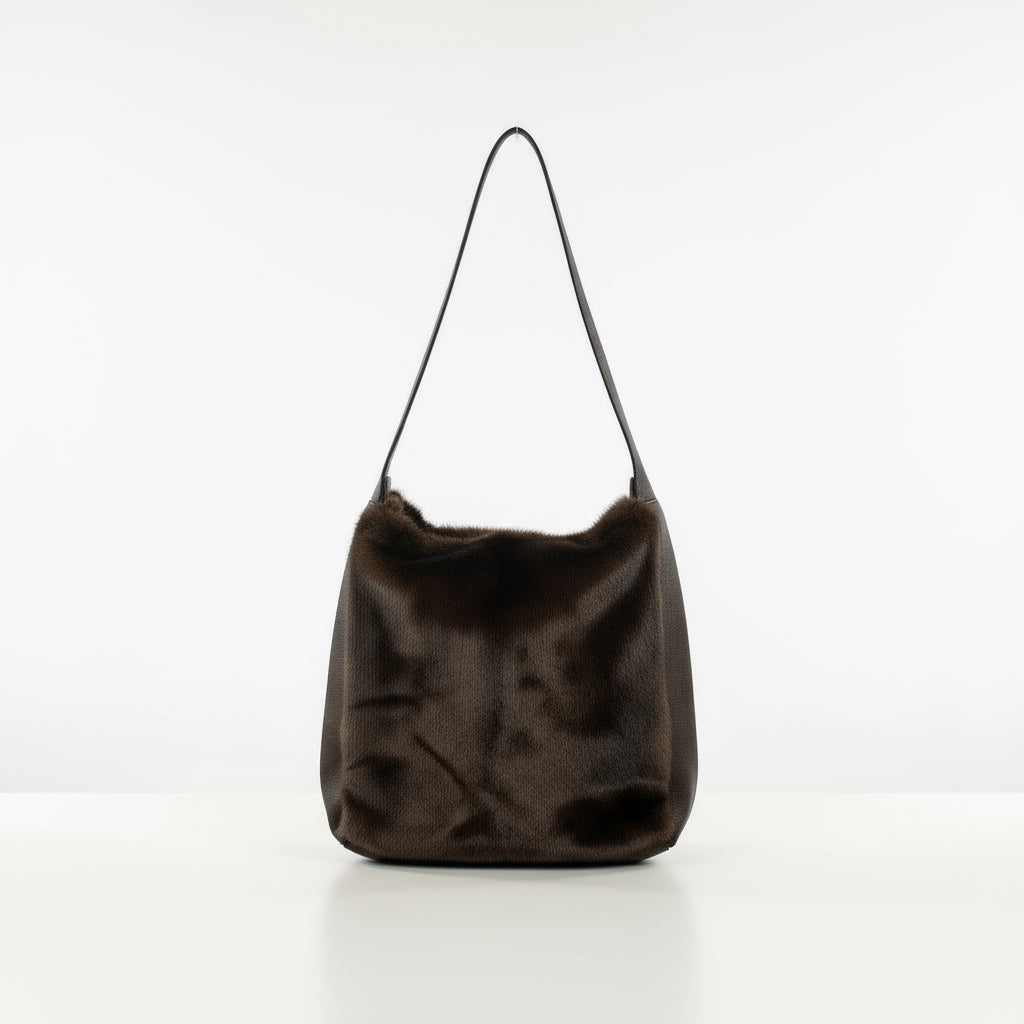 Imogen Fur Shoulder Bag