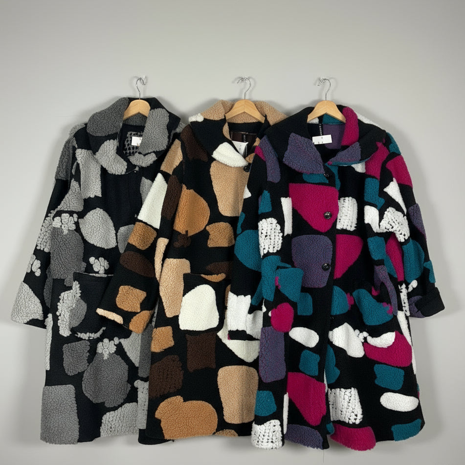 Zara Chunky Boucle Coat