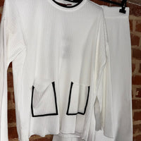 Penelope- 2-Piece Ribbed Set