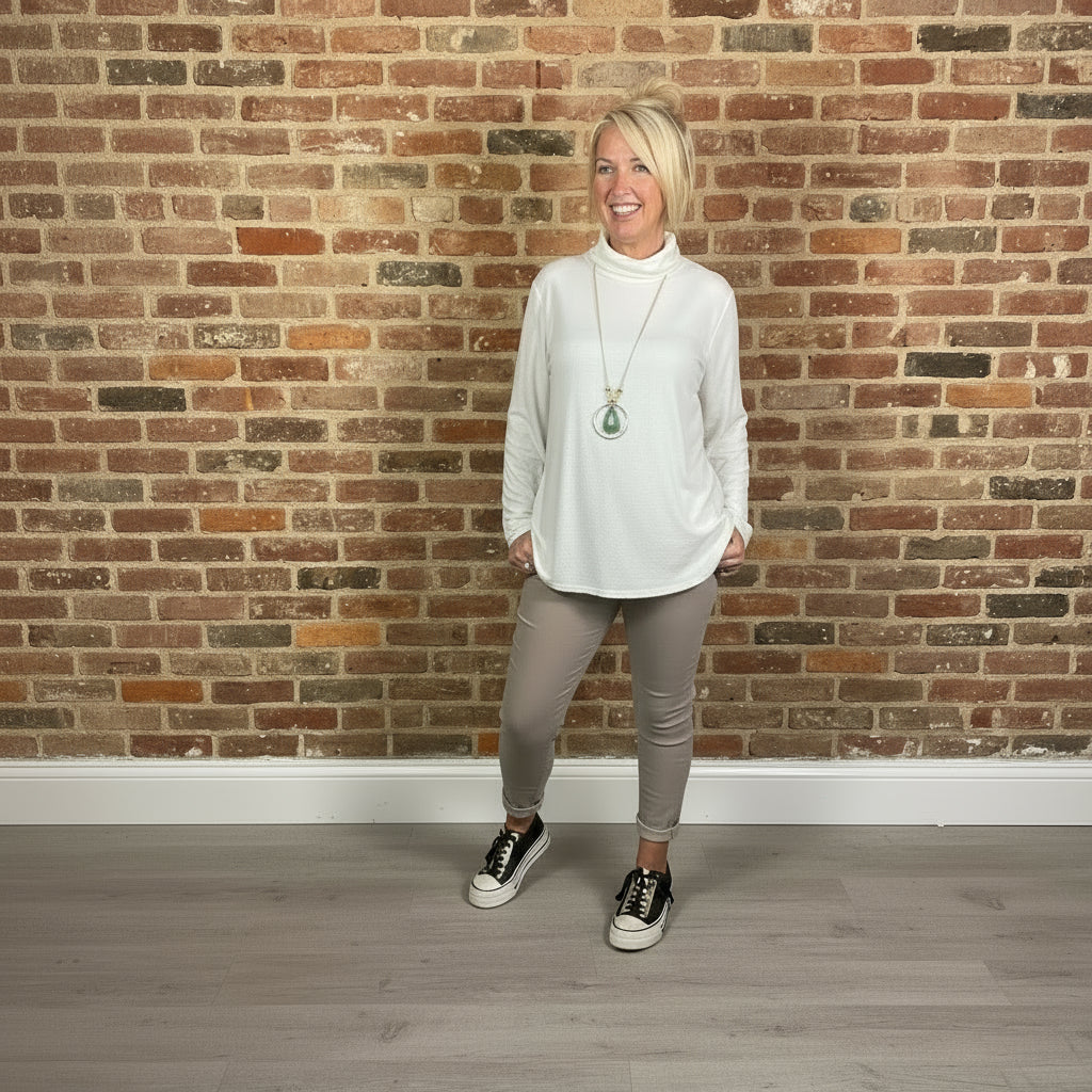 Bella Knit Roll Neck