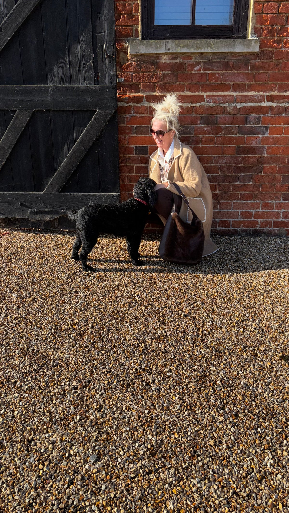 Arabella Large Fluffy Handbag