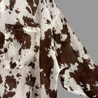 Bonnie All Over Cow Print