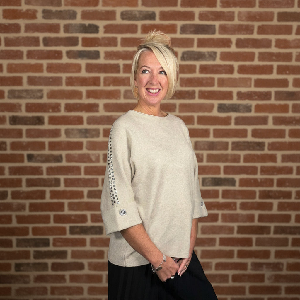 Ivy Jumper With Heart Jewels