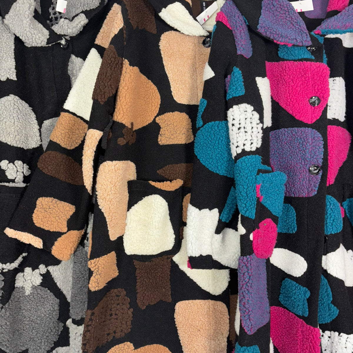 Zara Chunky Boucle Coat