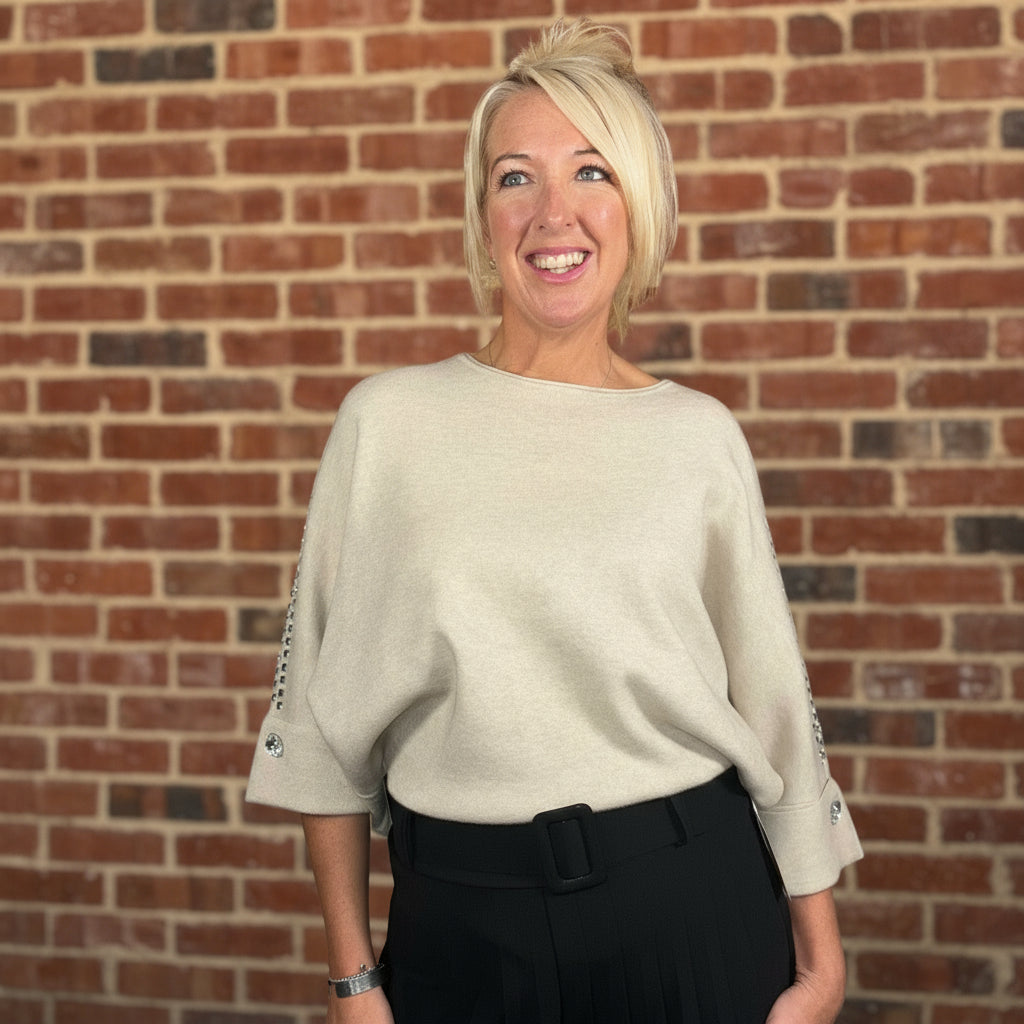 Ivy Jumper With Heart Jewels