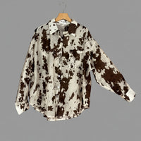 Cow print shirt