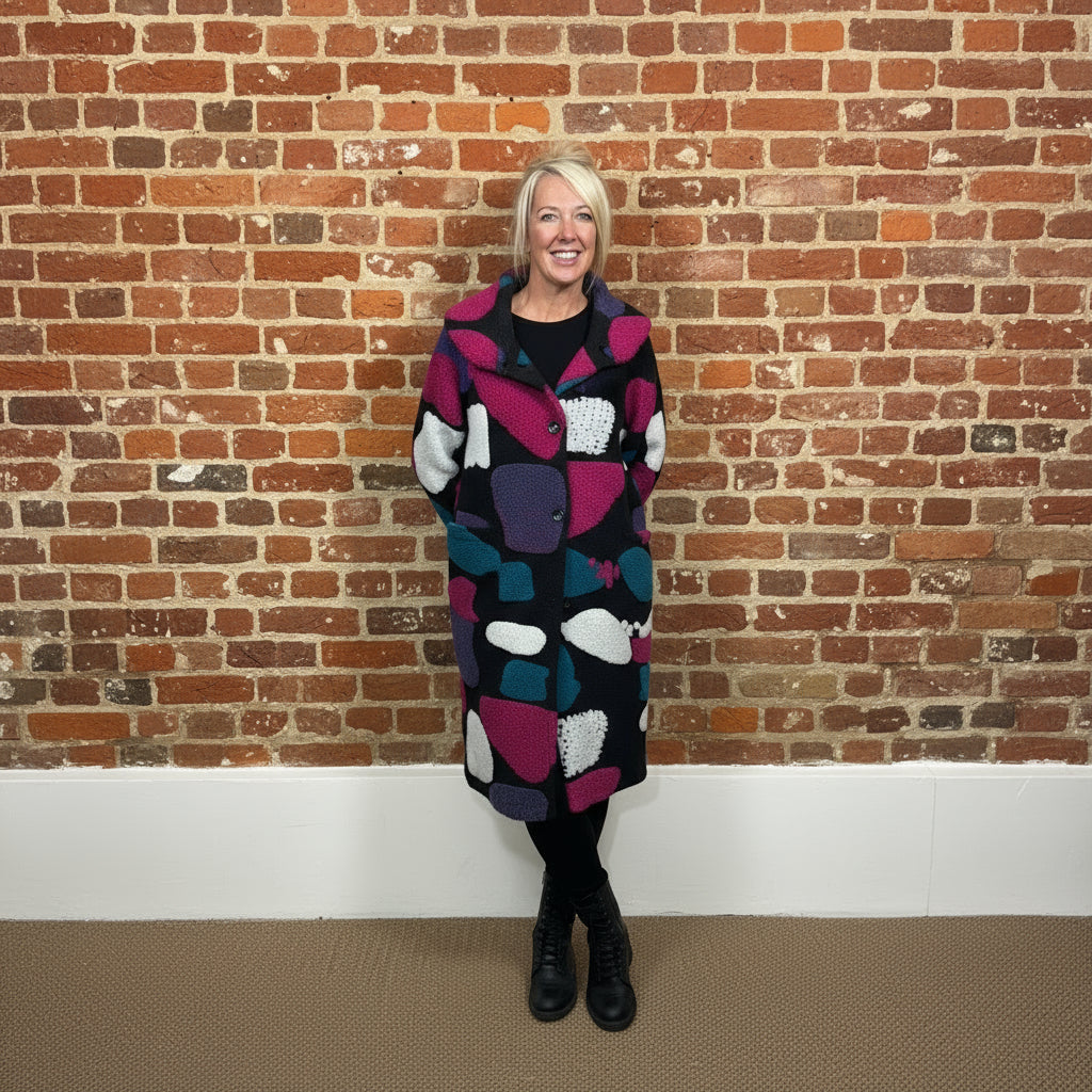 Zara Chunky Boucle Coat