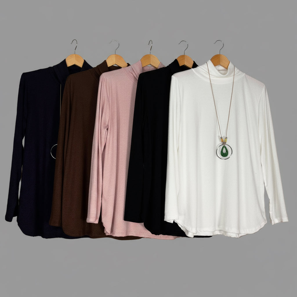 Bella Knit Roll Neck