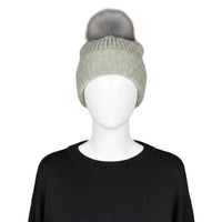 Darcey Cashmere Hat Grey