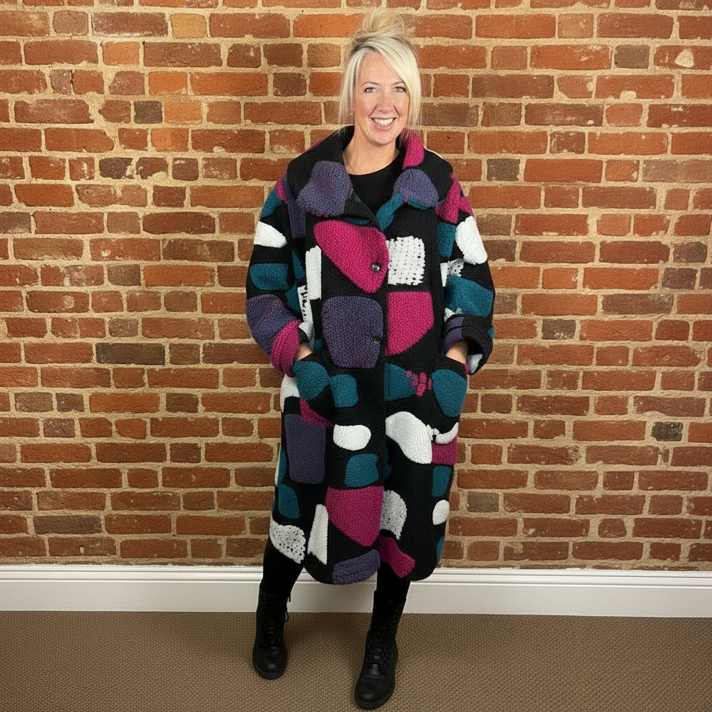 Zara Chunky Boucle Coat