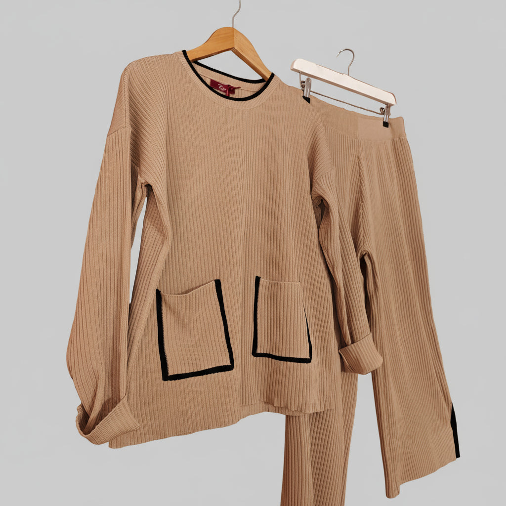 Penelope- 2-Piece Ribbed Set