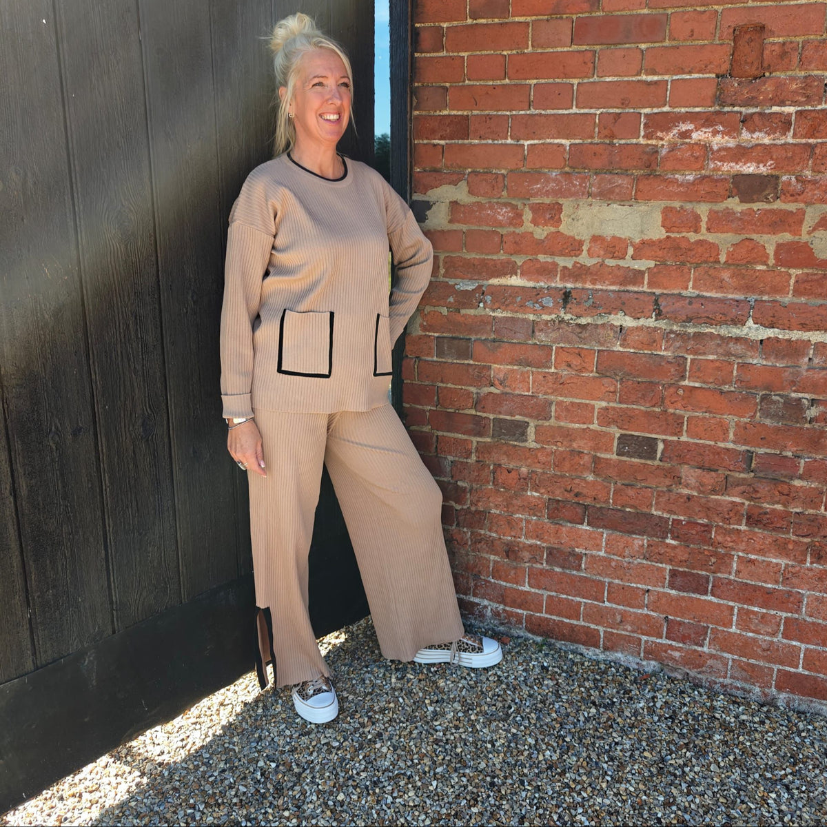 Penelope- 2-Piece Ribbed Set