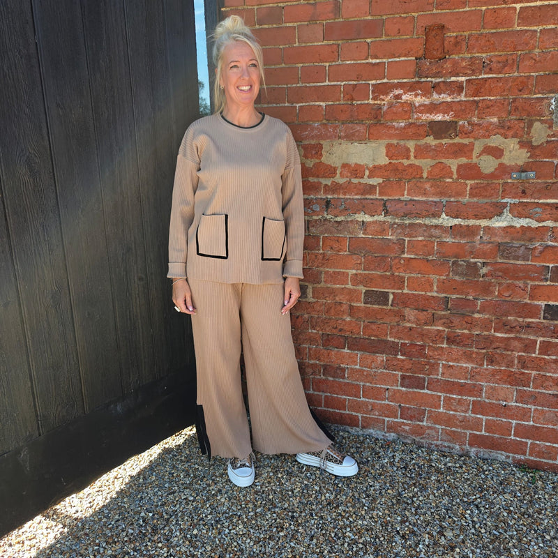 Penelope- 2-Piece Ribbed Set