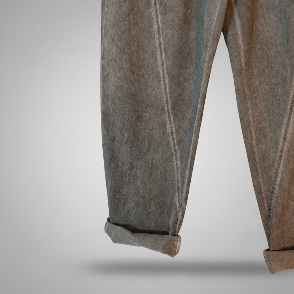 Alice-RELAXED STYLE - ACID WASHED Magic trouser