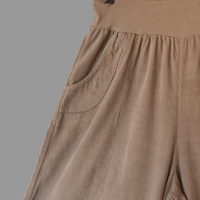 wide leg trouser needle cord 