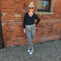 Alice-RELAXED STYLE - ACID WASHED Magic trouser