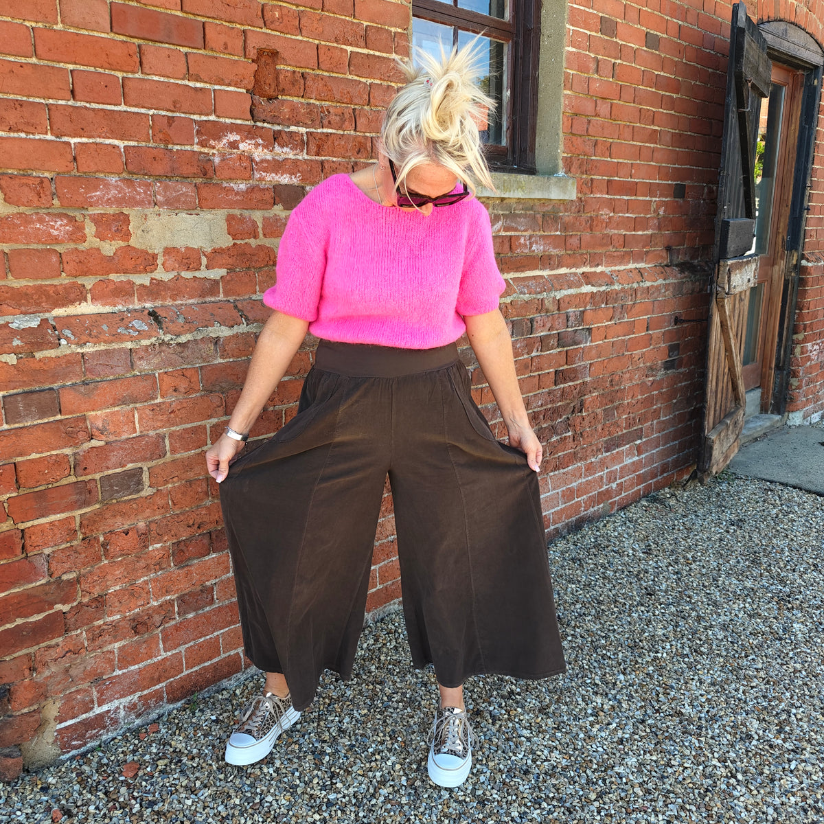 Isabella-Wide Leg Trouser Culottes