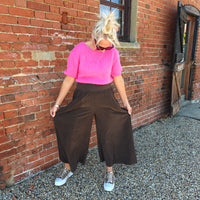 Isabella-Wide Leg Trouser Culottes