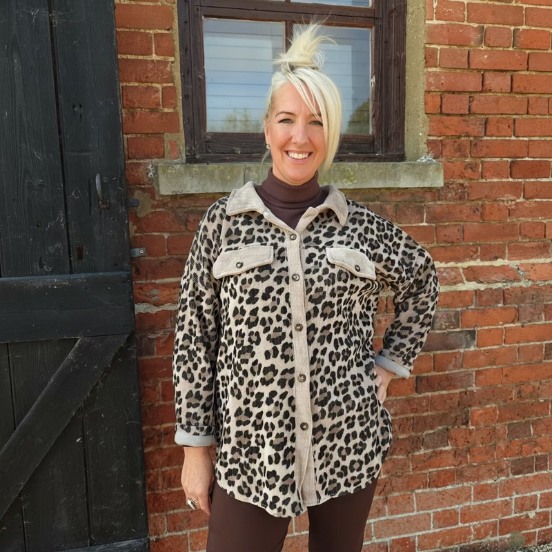  leopard print jacket shacket 