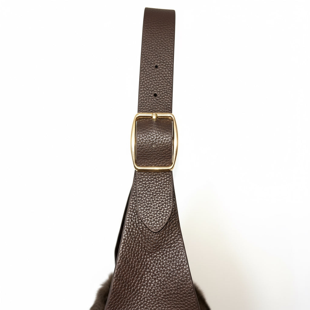  a touch of luxury to your look with this soft faux fur shoulder bag. Designed with a short PU handle for easy carrying