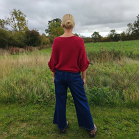 Discover the perfect blend of comfort and style with The Isla. These high-waisted, elasticated wide-leg jeans offer a flattering fit that moves with you