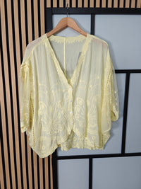 Lemon top lace on hanger 