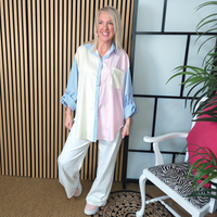 SUMMER - Multi Stripy Blouse