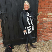 black bomber jacket also in brown 