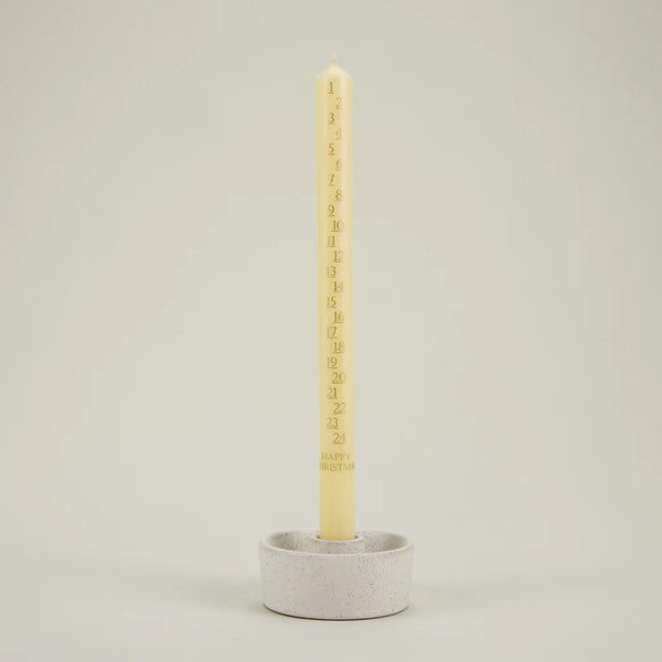 St.Eval Christmas Advent Candles Ivory