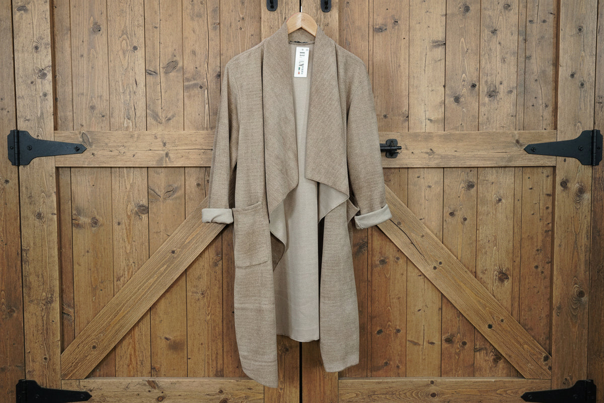 Paula Needle Cord Waterfall Jacket