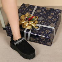 Diana  - Ugg Black Wedge