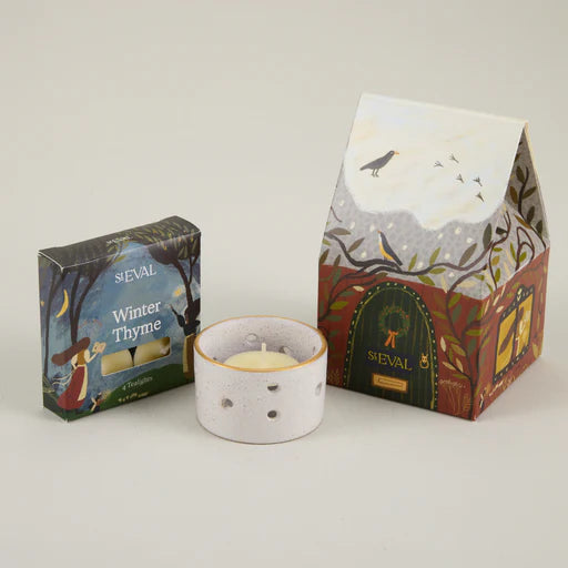 StEval Winter Thyme candle with packaging 