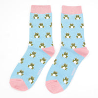 Frogs Socks Light Blue
