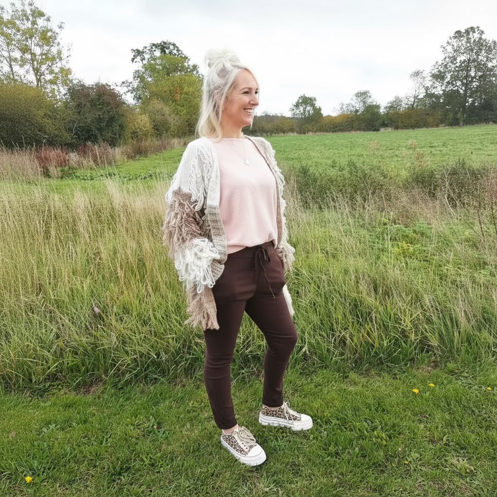 soft chunky knit cardigan 