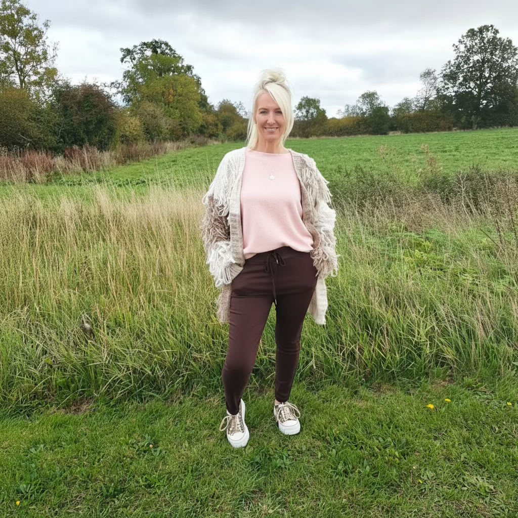 soft chunky knit cardigan 