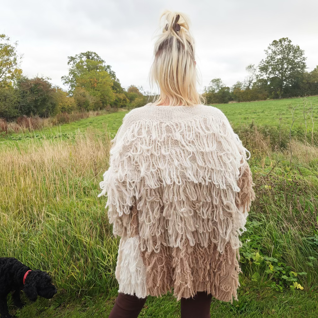 soft chunky knit cardigan 