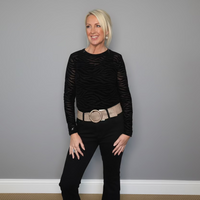 Kaza Shear Zebra Body Suit