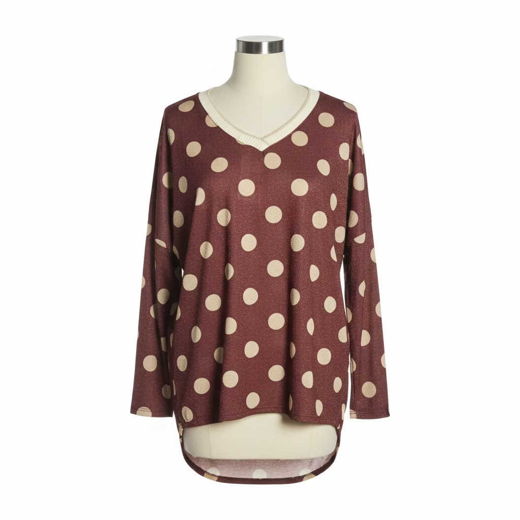 SAMMY - Lurex Spotty Top