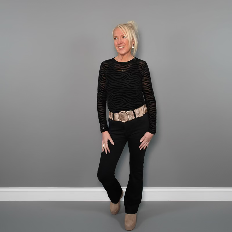 Libby Boot Leg High Rise Stretchy Jeans