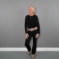 Libby Boot Leg High Rise Stretchy Jeans