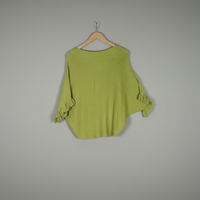 Scarlett Knitted ruffle jumper