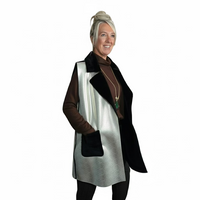 Kelsey - Metallic Fur Gilet