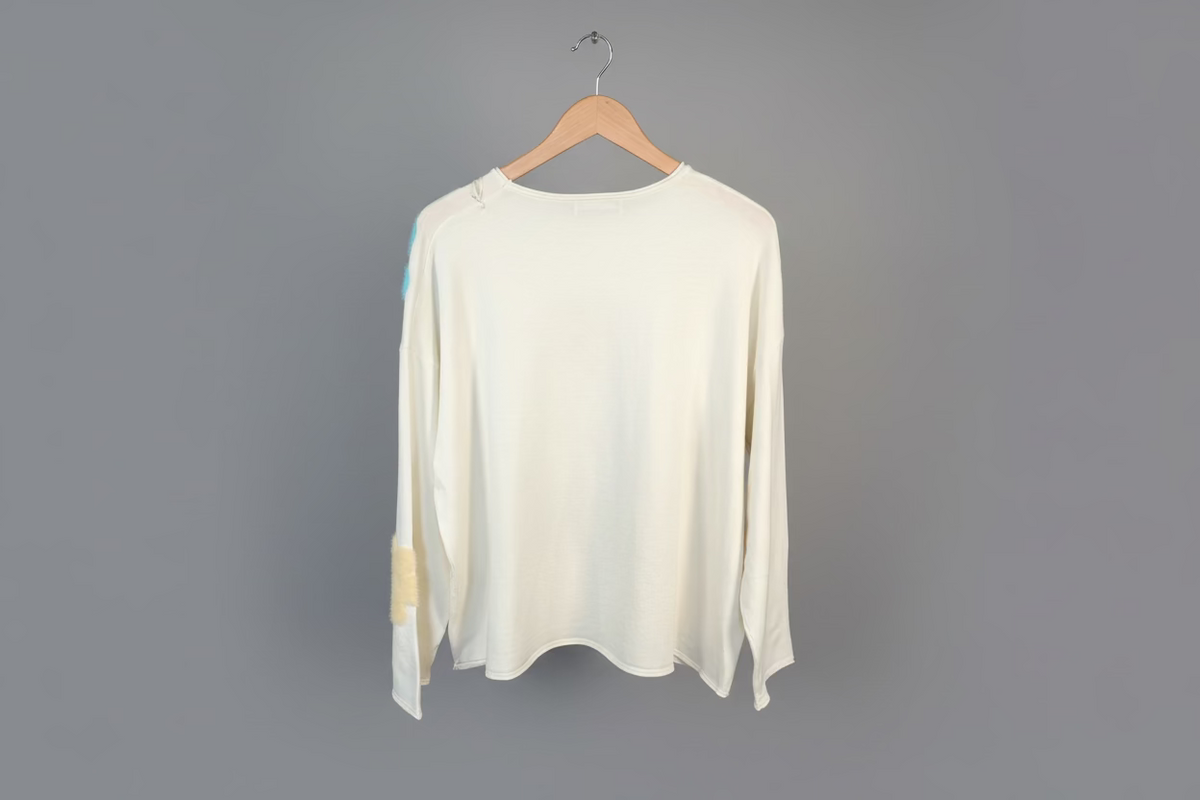 Josie Flower Soft Knit Jumper